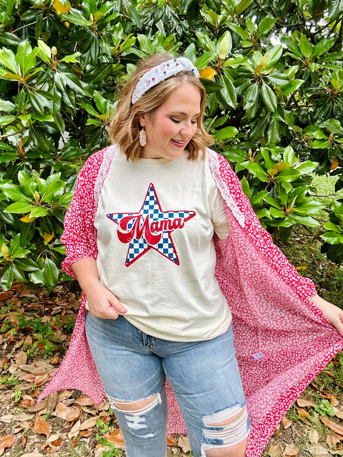 Starry Mama on Comfort Color