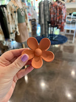 Large Flower Claw Clips (Multiple Colors)