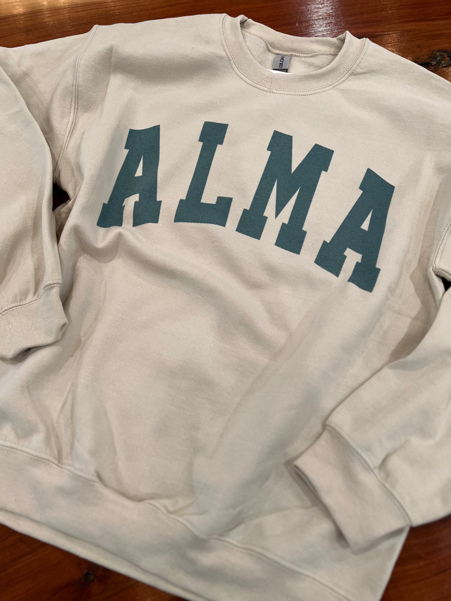 Varsity Print School Spirit Sweatshirt (Any school)