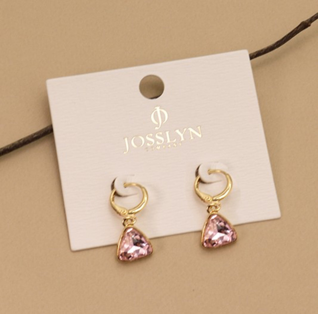 Triangle Hoop Earrings (Multiple Earrings)