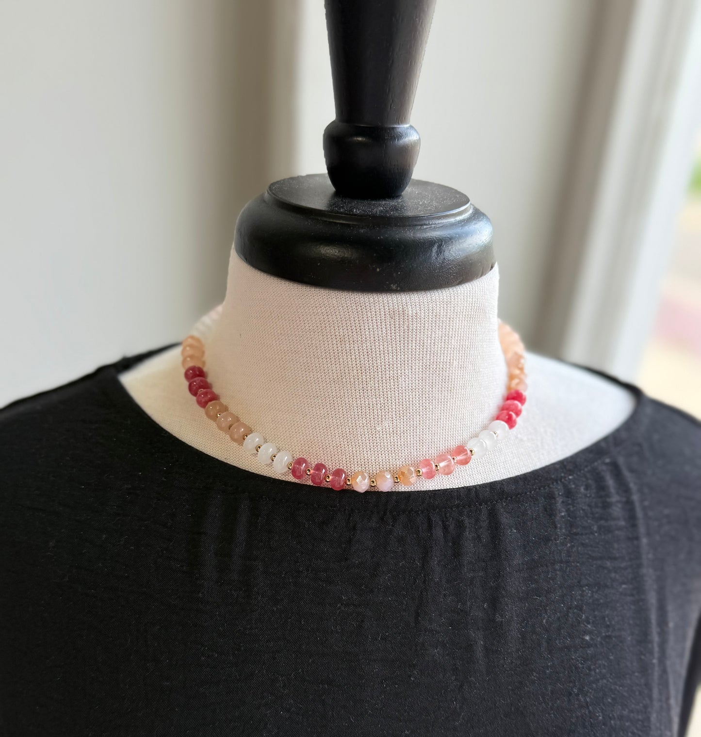 Beaded Necklace (Multiple Colors)