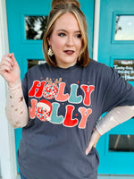 Holly Jolly Disco on Comfort Colors