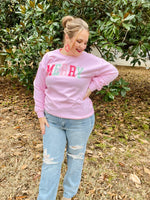 Merry Graphic on Pink