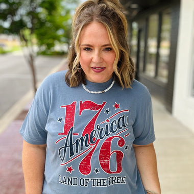 Land Of The Free On Comfort Colors