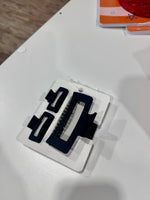 3 pc Matte Claw Clips