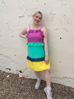 Briana Tiered Spaghetti Strap Dress