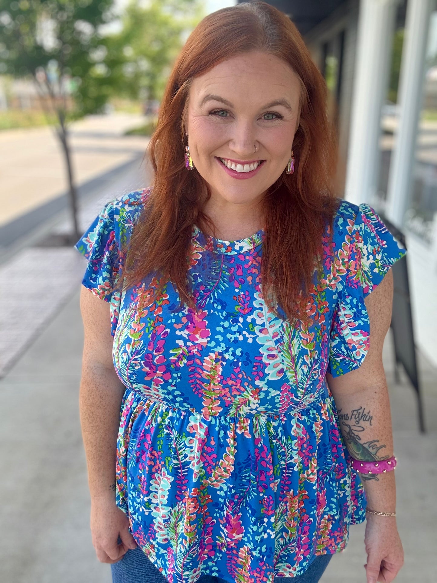 Kelsey Floral Top