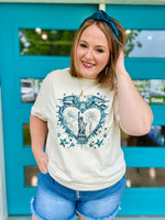 Lady Liberty Tee On Comfort Colors