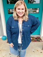 Lily Button Down Knit Shacket