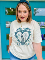Lady Liberty Tee On Comfort Colors