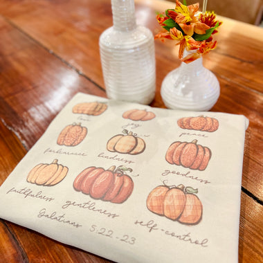 Fruits of the Spirit Sweatshirt on Tan