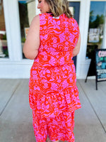 Rachael Tropical Dress (Reversible)