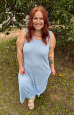 Tasha Pleated Maxi Dress
