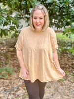 Jolene Acid Wash Top (Multiple Colors)