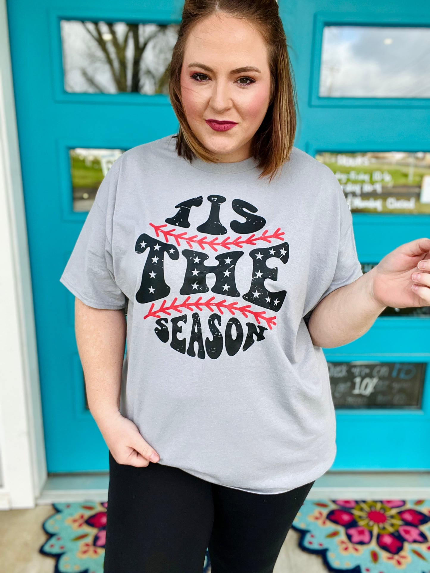 Tis the Season Baseball Tee