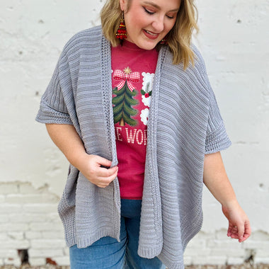 Oversized Knit Cardigan