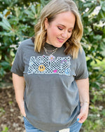 Checkered Mama Tee