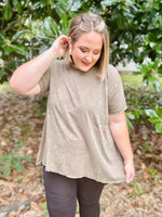 Jolene Acid Wash Top (Multiple Colors)