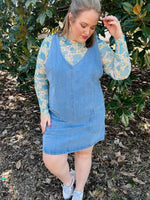 Kenna Denim Knot Dress