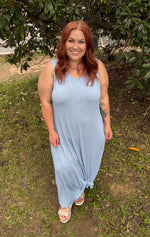 Tasha Pleated Maxi Dress