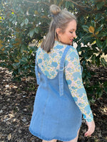 Kenna Denim Knot Dress