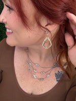 Pearl Teardrop Drop Earrings