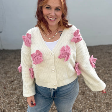Amy Bow Cardigan