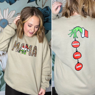 Customized Ornament Sweatshirt