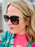 Oversize Square Cateye Sunglasses (Multiple Colors)