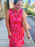 Rachael Tropical Dress (Reversible)