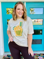 Airedale Spirit Finger on Natural Leopard