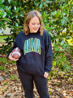 Varsity Vintage Tee on Black (Any style!)