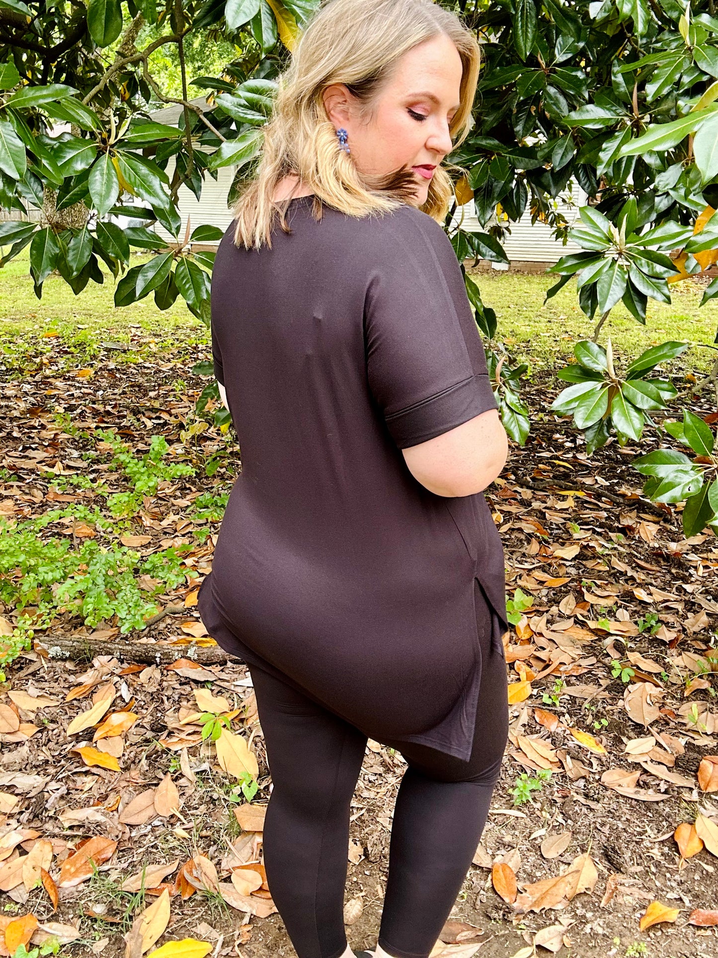 Rachelle Leggings Set In Black