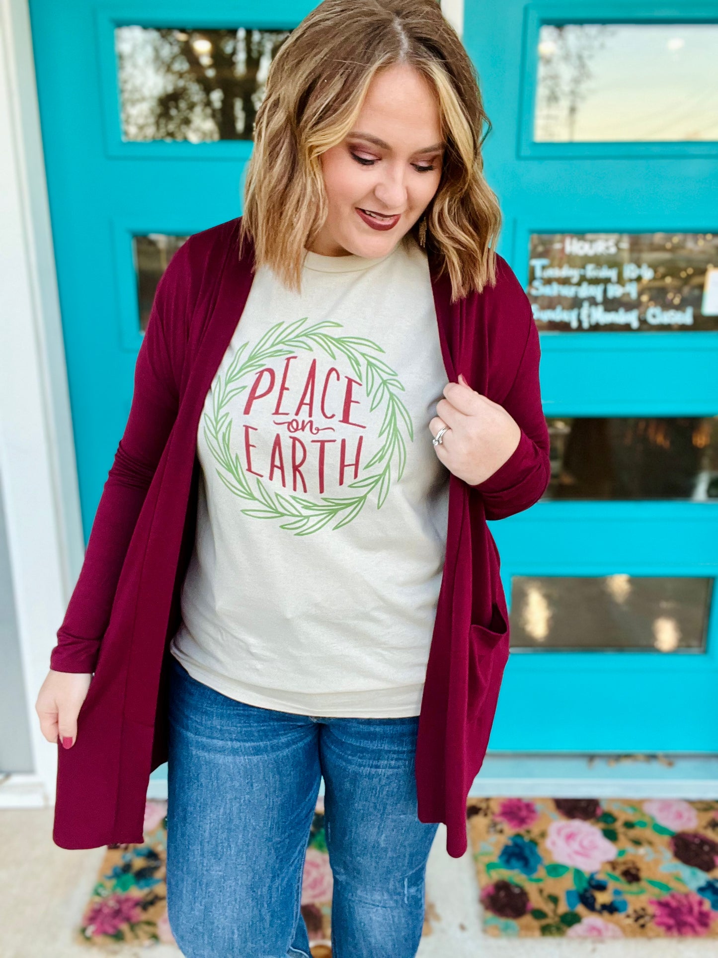 Peace On Earth Graphic Tee