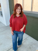 Soft Relaxed Draped Top