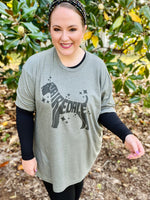 Airedale Mascot Graphic Tee