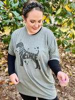 Airedale Mascot Graphic Tee
