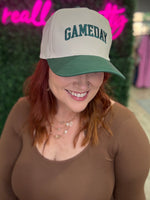 Green Gameday Embroidered Hat