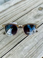 Retro Metal Rim Sunglasses (Multiple Colors)