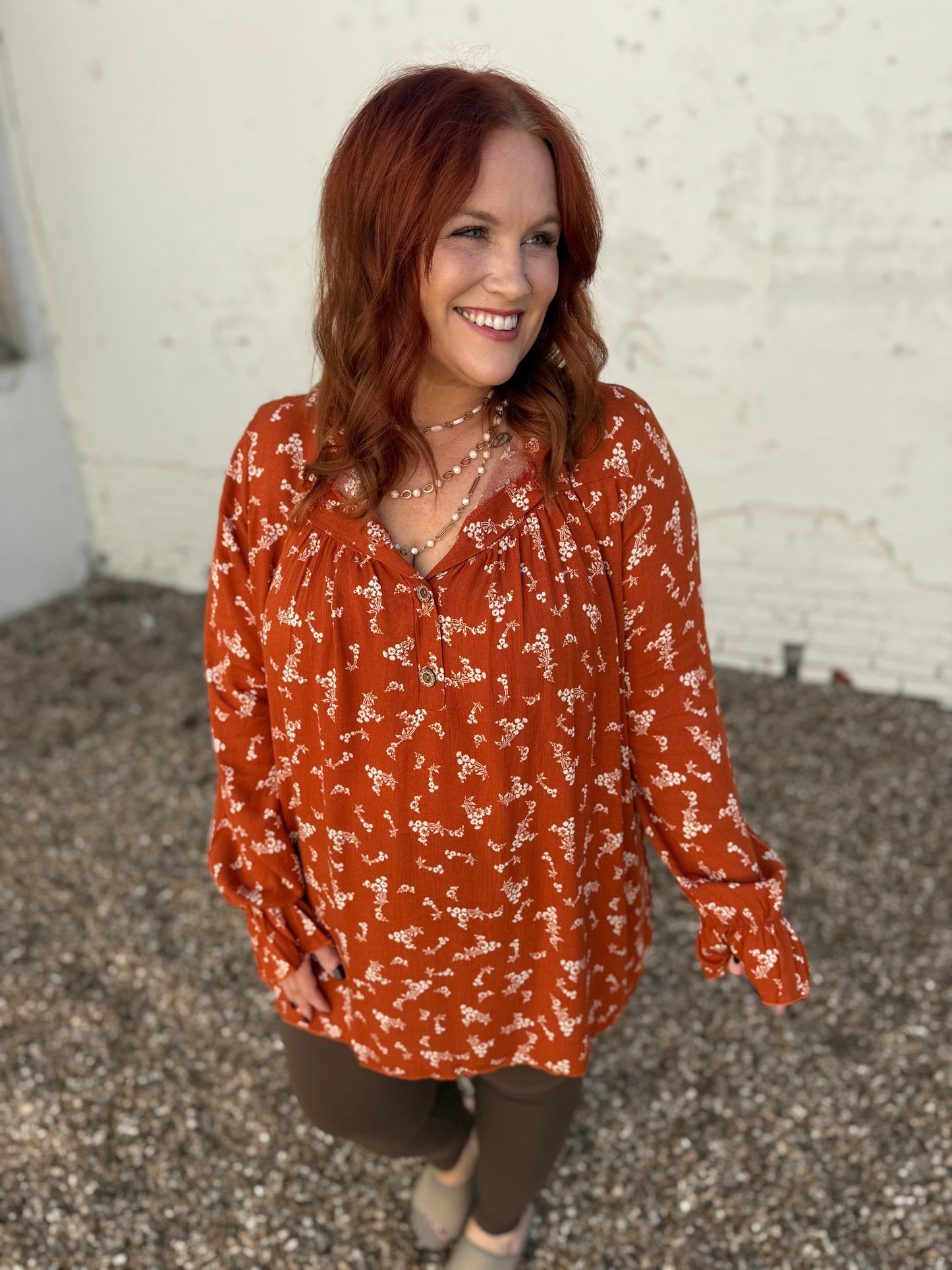 Dani Floral Tunic Top