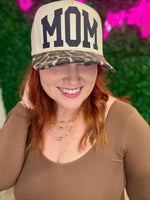 Customizable “Mom” Leopard Canvas Hat
