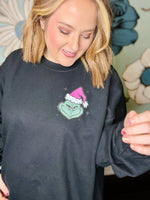 Green Era Swearshirt on Black (Front/Back)