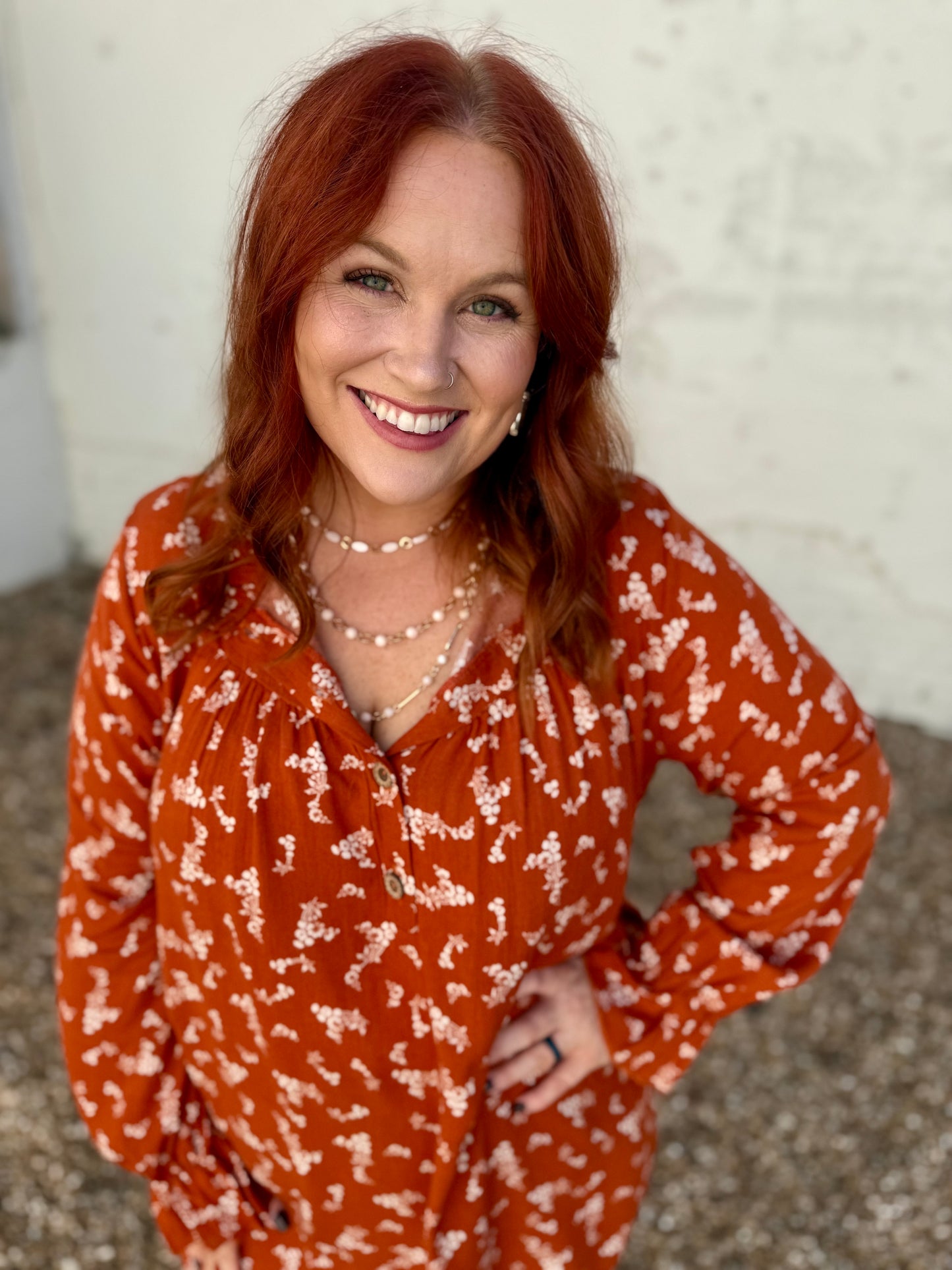 Dani Floral Tunic Top