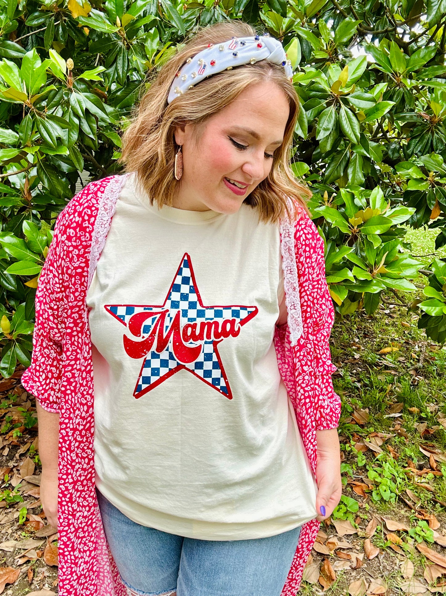 Starry Mama on Comfort Color