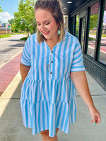 Sunny Days Striped Dress