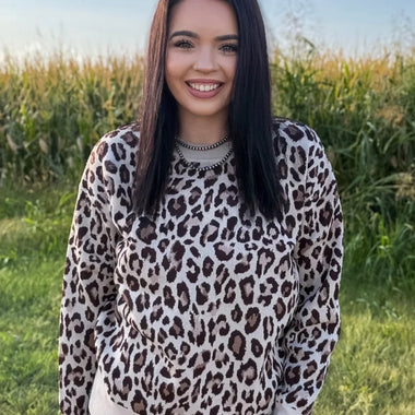Market Special: Leopard Sweater