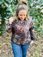 Santa Classic Bleached Sweatshirt