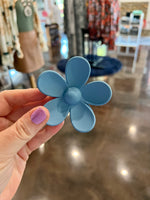 Large Flower Claw Clips (Multiple Colors)