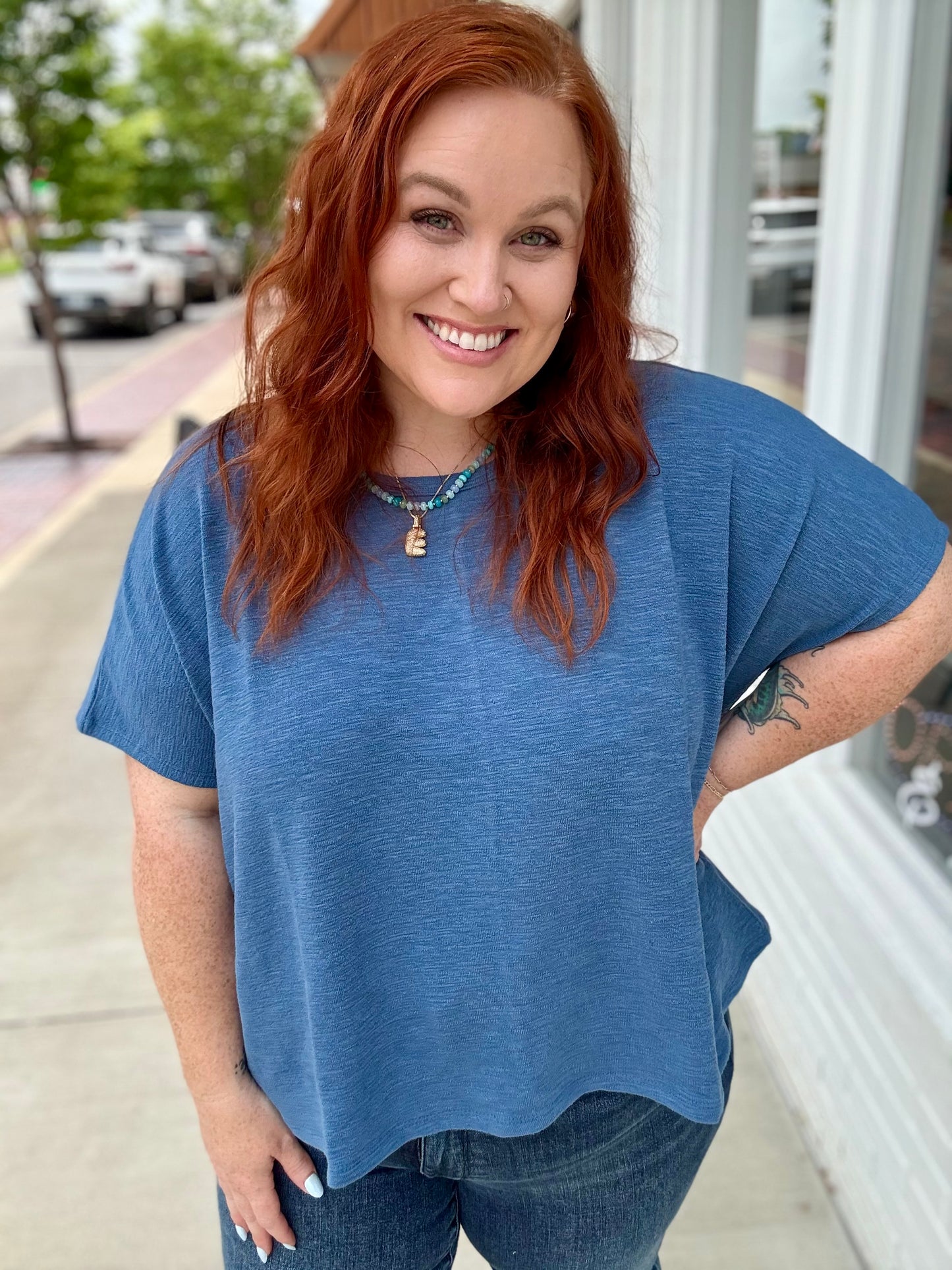 Dusti Oversized Top