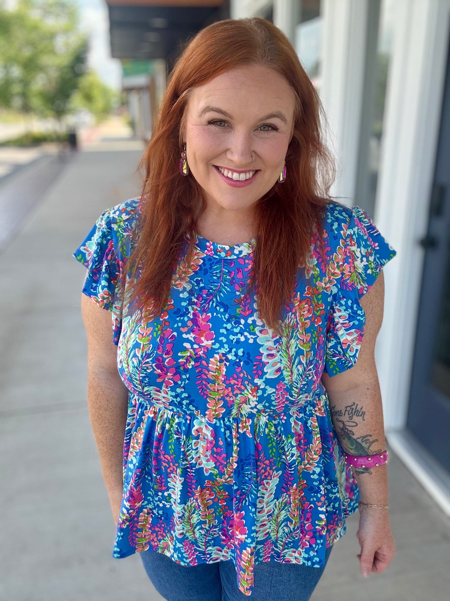 Kelsey Floral Top